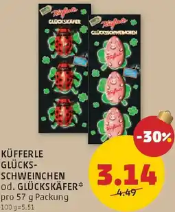 PENNY Küfferle glücks- schweinchen od. glückskäfer Angebot