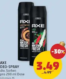 PENNY AXE DEO-SPRAY div. Sorten Angebot