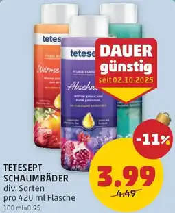 PENNY Tetesept schaumbäder div. sorten Angebot