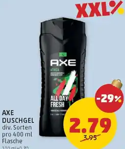 PENNY AXE DUSCHGEL div. Sorten pro Angebot