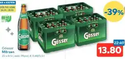 T&G Gösser Märzen Angebot