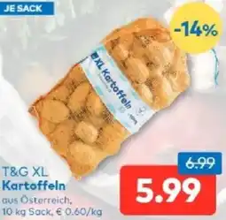 T&G T&G XL Kartoffeln aus Österreich, Angebot