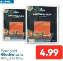 T&G Fjordgold Räucherlachs Angebot