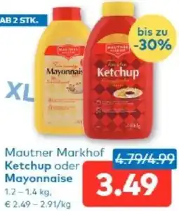 T&G Mautner Markhof Ketchup oder Angebot