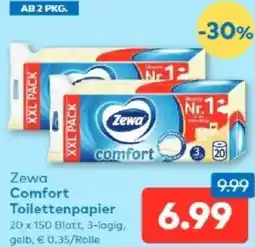 T&G Zewa Comfort Toilettenpapier Angebot