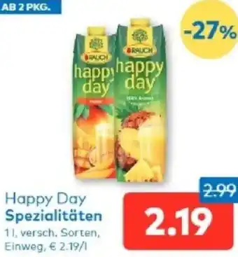 T&G Happy Day Spezialitäten Angebot