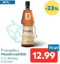 T&G Frangelico Haselnusslikör Angebot