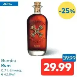T&G Bumbu Rum Angebot