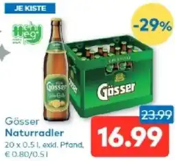 T&G Gösser Naturradler Angebot