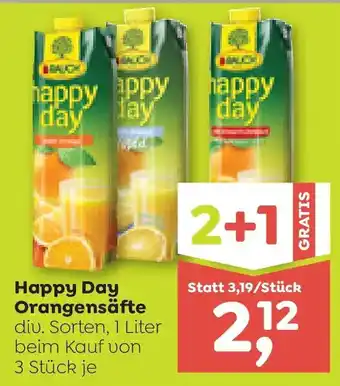 Happy Day Orangensäfte
