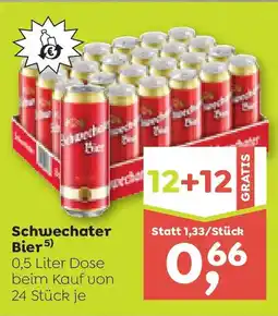 ADEG Schwechater Bier Angebot