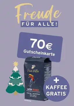 Tchibo Eduscho 70Gutscheinkarte Angebot