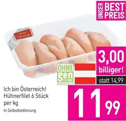 Sutterlüty Ich bin Österreich! Hühnerfilet Angebot