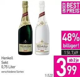 Sutterlüty Henkell Sekt Angebot