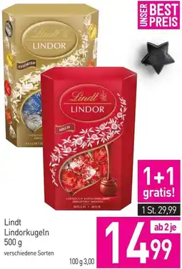 Sutterlüty Lindt Lindorkugeln Angebot