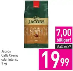 Sutterlüty Jacobs Caffè Crema oder Intenso Angebot