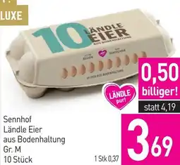 Sutterlüty Sennhof Ländle Eier aus Bodenhaltung Gr. M Angebot