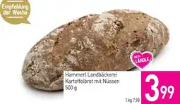 Sutterlüty Hammerl Landbäckerei Kartoffelbrot mit Nüssen Angebot