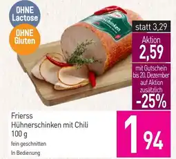 Sutterlüty Frierss Hühnerschinken mit Chili Angebot