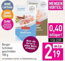 Sutterlüty Berger Schinken geschnitten Angebot