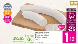 Sutterlüty Metzgerei Broger Bregenzerwälder Kalbsbratwurst Angebot