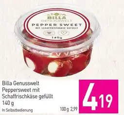 Sutterlüty Billa Genusswelt Peppersweet mit Angebot
