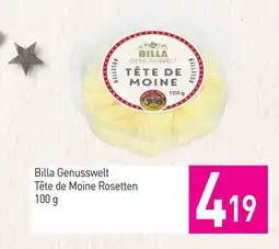 Sutterlüty Billa Genusswelt Tête de Moine Rosetten Angebot