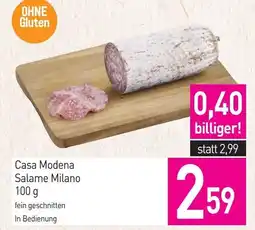 Sutterlüty Casa Modena Salame Milano Angebot