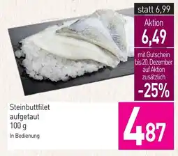 Sutterlüty Steinbuttfilet aufgetaut Angebot