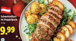 Lidl Schweinefilets im Doppelpack Angebot