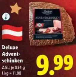 Lidl Deluxe Advent- schinken Angebot