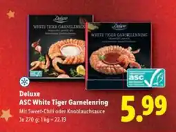 Lidl Deluxe ASC White Tiger Garnelenring Angebot