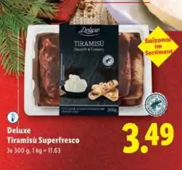 Lidl Deluxe tiramisù superfresco Angebot