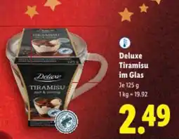 Lidl Deluxe Tiramisu im Glas Angebot