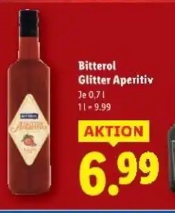 Lidl Bitterol Glitter Aperitiv Angebot
