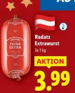 Lidl Radatz Extrawurst Angebot