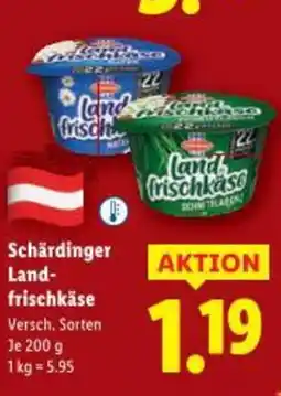 Lidl Schärdinger Land- frischkäse Angebot