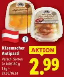 Lidl Käsemacher Antipasti Angebot