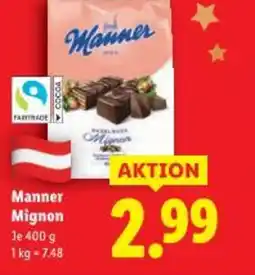 Lidl Manner mignon Angebot