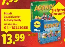 Lidl Piatnik Classic/Junior Activity Family Angebot