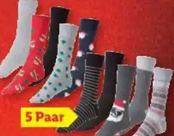 Lidl Livergy herren socken, 5 paar Angebot