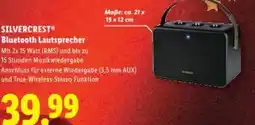 Lidl Silvercrest bluetooth lautsprecher Angebot