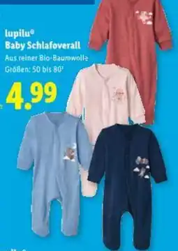 Lidl Baby Schlafoverall Angebot