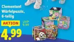 Lidl Clementoni Würfelpuzzle, 6-teilig Angebot