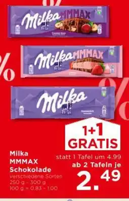 Unimarkt Milka MMMAX Schokolade Angebot