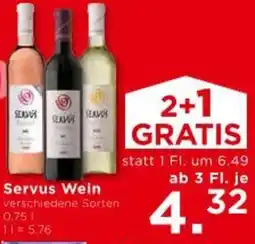 Unimarkt Servus Wein Angebot