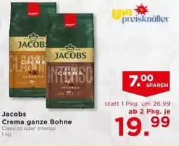 Unimarkt Jacobs Crema ganze Bohne Angebot