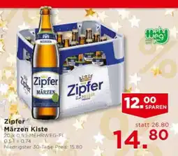 Unimarkt Zipfer Märzen Kiste Angebot