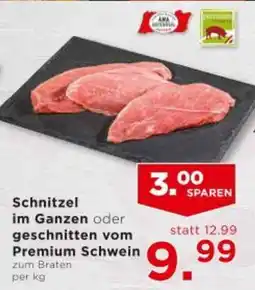Unimarkt Schnitzel im Ganzen oder geschnitten vom Premium Schwein Angebot