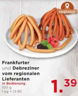 Unimarkt Frankfurter und Debreziner vom regionalen Lieferanten Angebot